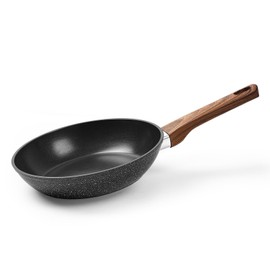 Frying Pan Nonstick - 9.5 Inch Pan,Non Stick Skillet Pans Egg Omelette Pan, Black Nonstick Non Toxic Frying Pan,Oven Safe, Induction Compatible, PFOA Free