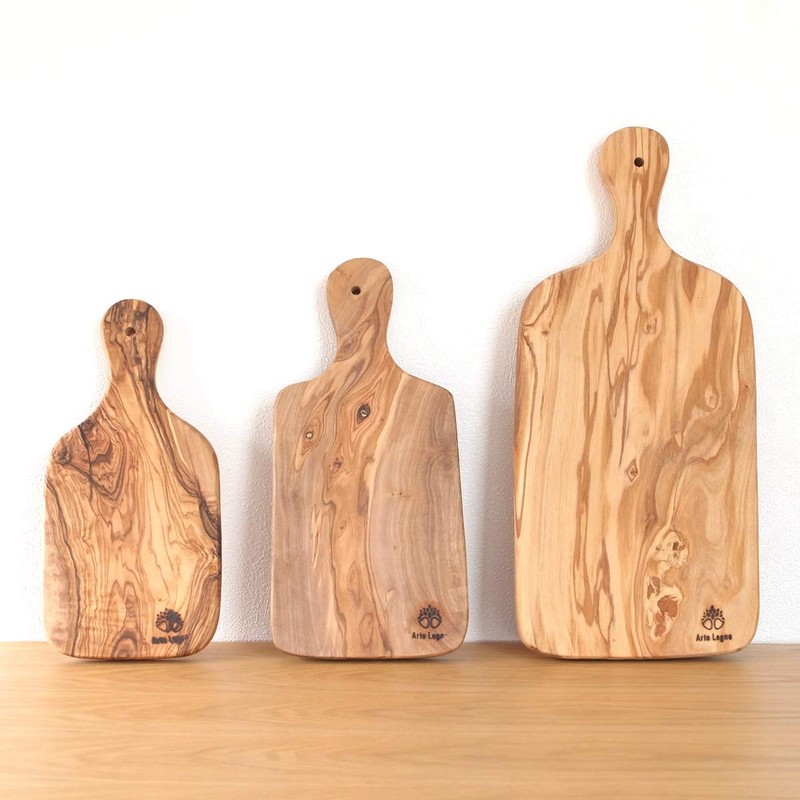 Artelenyo Cutting Board, Cutting Board, Wooden, Olive, Made in Italy