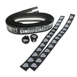 Cinelli NMMGCN Bicycle Bar Tape Road Bike MTB Accessory MIKE GIANT TYPE VOLEE RIBBON Mic Giant Type Volley Ribbon, Black, Width 1.2 inches (30 mm)