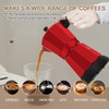 Aluminum Electric Moka Pot 5-6 Cup 270ml Express Coffee Maker