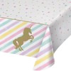 Creative Convertting Unicorn Theme Plastic Tablecover - 1 Pc