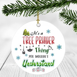 New Job Congratulations Christmas Ornament 2022 – It's a Tree Pruner Thing I Wouldn't Understand - New Job Christmas Ornament With Name Job Tree Pruner Ornament 3 Inch
