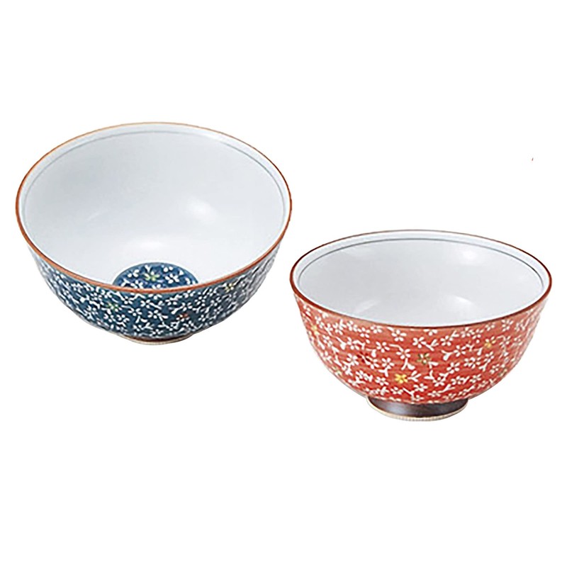 Hamato Hana-no-Sato Rice Bowl (Large) 62-01