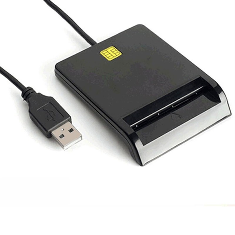 Xuegier USB Smart Card Reader ATM Bank Tax Declaration Ic