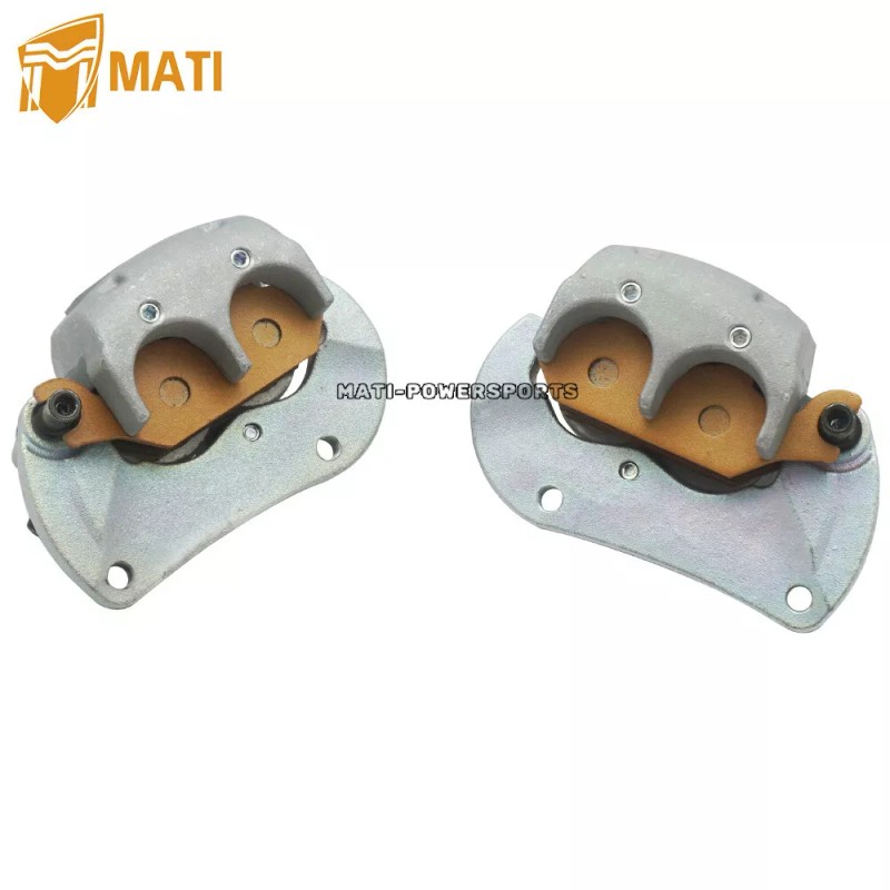 M MATI Front Brake Calipers W/Pads For Can-Am Maverick 1000R