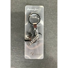 Sometheme Special Rhinestone Studded Small Alphabet Initial K Letter Keychain Key Bag Charm #100