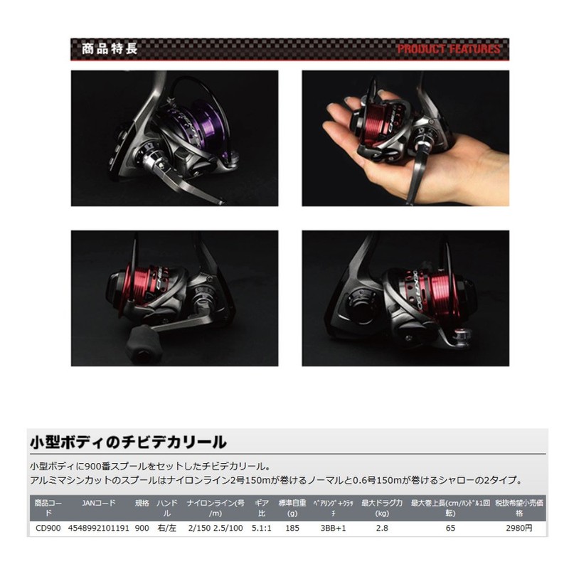 PROX Chivoca 900 CD900 Spinning Reel