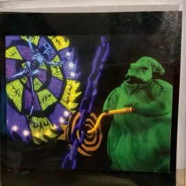 Touchstone Pictures THE NIGHTMARE BEFORE CHRISTMAS Greeting Card SET of 12 with Envelopes TIM BURTON