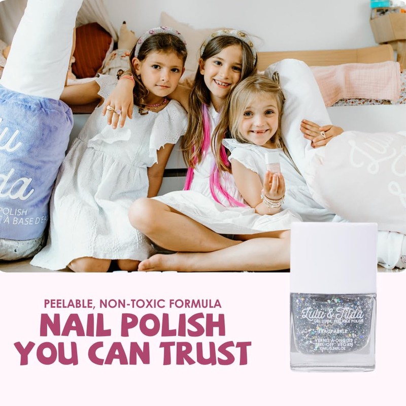 Great Pretenders Era Sparkle Peelable Nail Polish (Water-based 10ml)