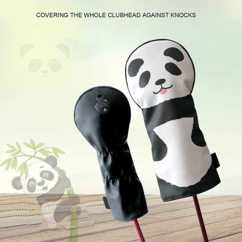 EVTSCAN Plush Golf Head Covers, 1 Pcs Panda Shape, Golf