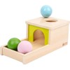 Adena Montessori Object Permanent Box with Tray, Three Balls, Montessori
