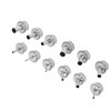 12Pcs Universal Hot Air Gun Nozzle Stainless Steel Standard Size