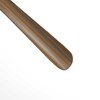 Luxdecor Long Handled Wooden Shoehorns- 15in Wooden Long Handle Shoe