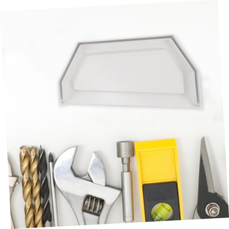 Tofficu Rain Gutter End Plug Gutter Accessories Downspout Parts PVC