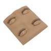 Lash Mannequin Head 2 Pairs Removable Replacement Eyes 3D Simulation