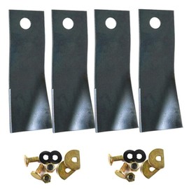 Acbbmns 2 Sets 19" Lawn Mower Blades & Bolts Compatible with Honda HRU194/195/196/197 HRU19R HRU19D