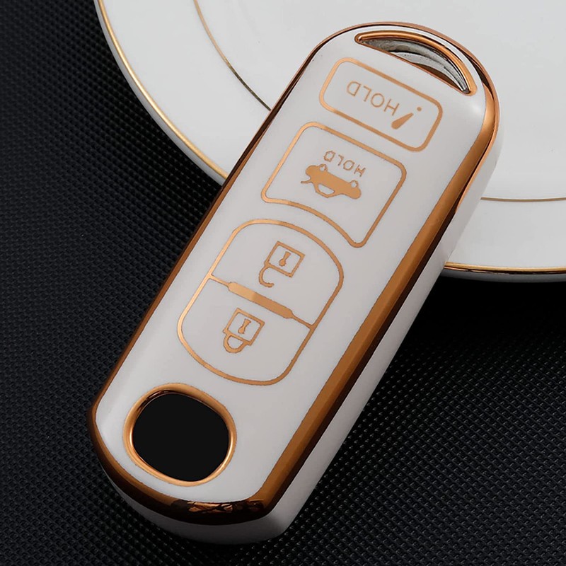 Snugfit Key fob Cover for Mazda 3 6 8 Miata