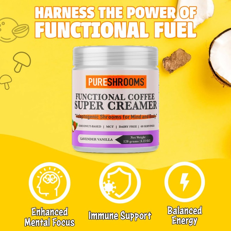 PureShrooms Original Creamer (Lavender Vanilla)