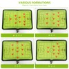 LUFEIS Football Tactical Board, Trainer Folder, Portable Trainer Folder with