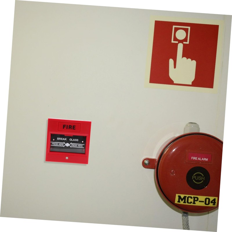 TEHAUX 3pcs Glass Break Alarm Emergency Exit Control for Fire