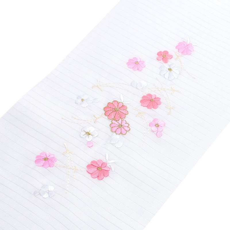 Kyoetsu Women's Half Collar, Embroidery, Summer, Set of 3, D,