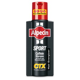 Alpecin Sport Caffeine Shampoo CTX – 3 x 250 ml – For Sports Load | Energy for Strong Hair | Hair Care for Men – Made in Germany