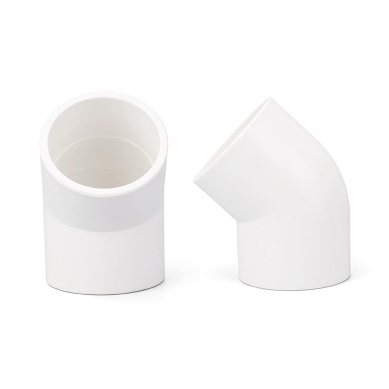 Ozmosis 3" PVC Pipe 45 Degree Elbow Fitting (Socket x