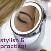 Beurer 5x Magnifying Double-Sided Cosmetic Vanity Makeup Mirror Illuminated |