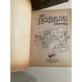 The Network Vintage 1994  The Flintstones Coloring And Activity Book (Unused/New)