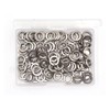 binifiMux 100pcs #8 Spring Lock Washers 304 Stainless Steel