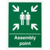 Seco Assembly Point Sign, 150mm x 200mm - 1mm Semi