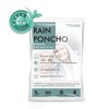 TORASO Rain Ponchos for Adults Disposable Drawstring Hood Clear Rain