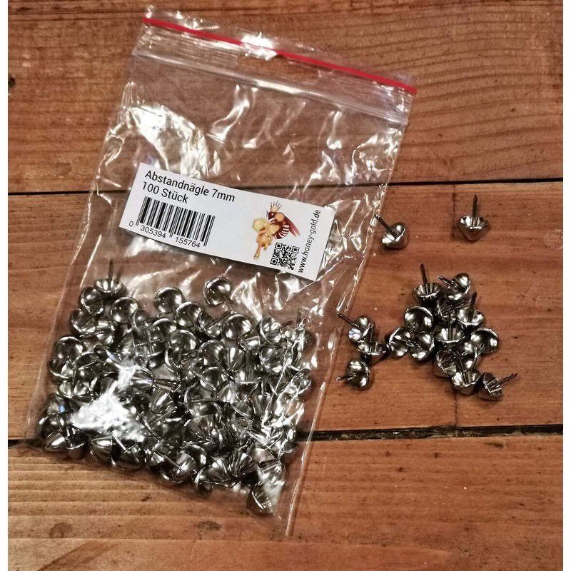 byander Dadant Spacer Nails Mushroom Head Nails for Frames 7