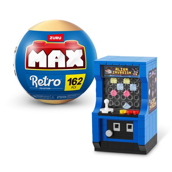 MAX Premium Retro Building Bricks Collection (Arcade Machine) by ZURU,