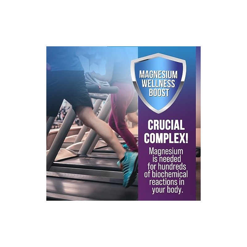 Health Nutrition Naturals Cápsulas Complejo Magnesio 500 Óxido Glicinato Malato