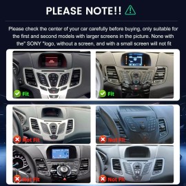 LeeKooLuu Apple Carplay For Ford Fiesta 2009-2014 Car Stereo Radio Android 13 GPS Nav