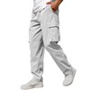 Mancozy Men's Casual Cargo Sweatpants Waist Drawstring Joggers Tactical Loose