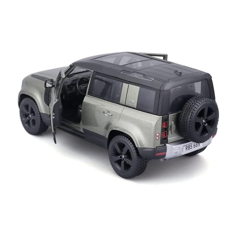 Bburago Land Rover Defender 1:24 Scale Model Car Moving Doors