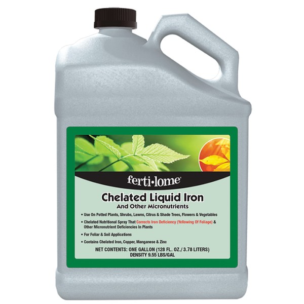 Fertilome (10635) Chelated Liquid Iron and Other Micronutrients (1 gal)