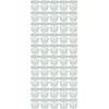 cuoca Plastic Pudding Cups, 3.2 fl oz (90 ml) (With