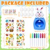 Joyesplay Easter Egg Decoration Set, Easter Eggs for Painting with