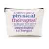 CQM Physical Therapist Gifts Cosmetic Bag Multicolor 0704 Makeup Travel