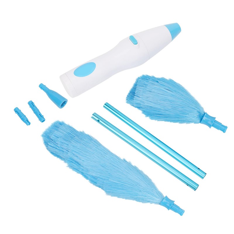 KIMISS Mini Duster Spinning Duster Plastic 180° Bendable Electric Duster
