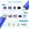 Vansuny 32GB USB Type-C Flash Drive 2-in-1 Dual USB A