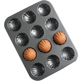 Mini Muffin Pan, 12 Cup Nonstick Carbon Steel Baking Tray, Cupcake Tin