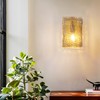 LIANGMH Modern Gold Wall Sconces Set of Two Wall Lights