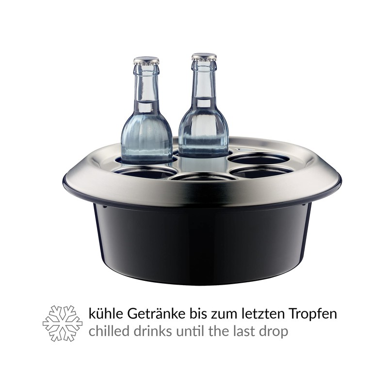 alfi KONFERENZBOY, Caviar Black, Conference Cooler Made of Plastic with