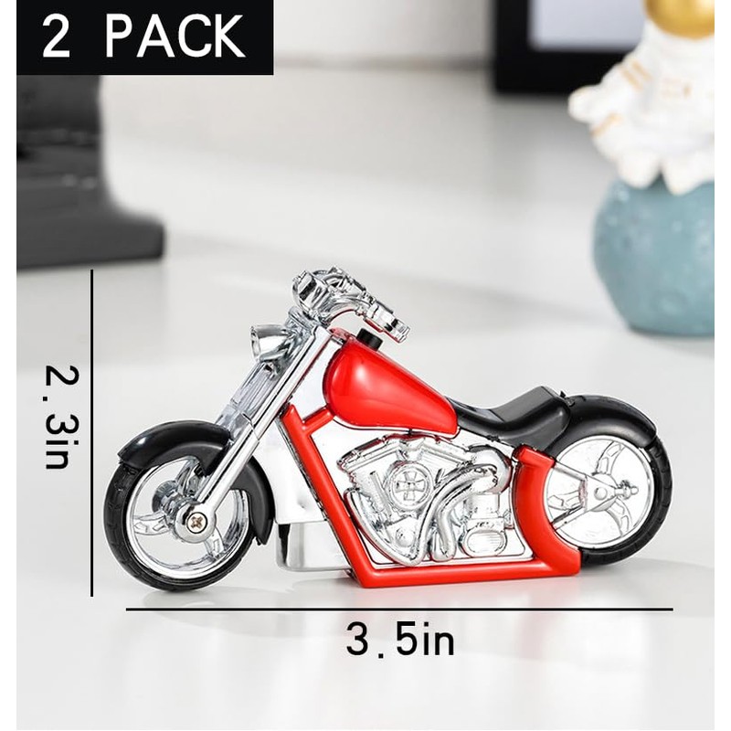 LEESENNE 2 Pack Red Blue Metal Torch Lighter Cool,Jet Flame