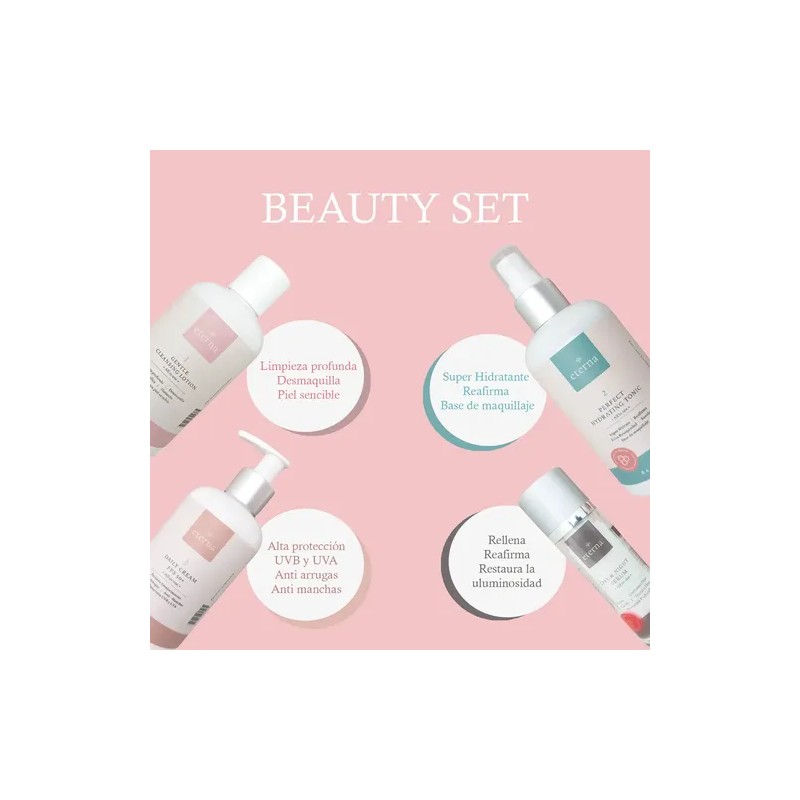 Única Eterna Skincare Kit Para El Cuidado De La Piel