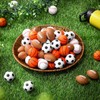 Blulu 48 Pack Sports Stress Balls for Kids Mini Footballs